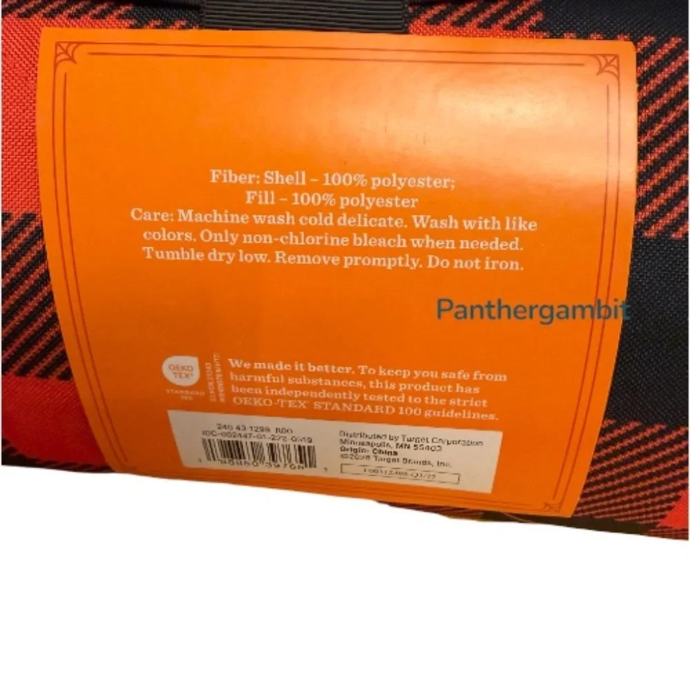 Target black orange